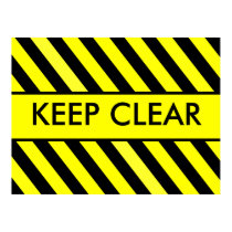 Keep Clear posters by M_Cavet Keep Clear posters