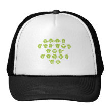 Keep Coding And Carry On (Bug Droid Font Shoutout) Hats