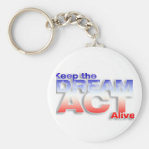 Keep DREAM Act Alive Keychain