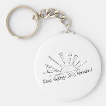Keep fasting - It's Ramadan! Key Chains