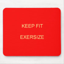 Keep Fit Mousepat mousepads