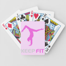 Keep Fit Poker Cards