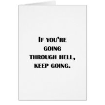 Keep Going Greeting Cards