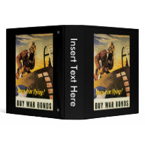 Keep Him Flying World War II Binder