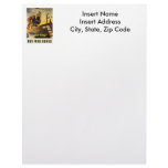 Keep Him Flying World War II Letterhead Design
