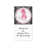 keep hope alive pink ribbon breast cancer custom address labels
