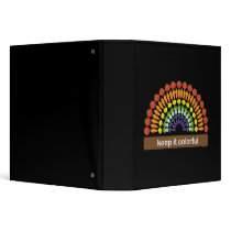 Keep It Colorful Binders