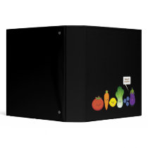 Keep It Colorful (Simple Design) Vinyl Binder