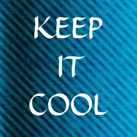 , KEEP IT COOL magnet
