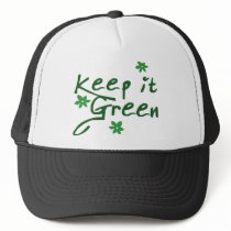 Keep it Green hats