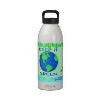 Keep It Green Water Bottle water bottles