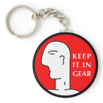 KEEP IT IN GEAR KEY CHAINS