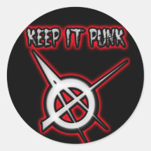 KEEP IT PUNK guys girls Punk Music Sticker