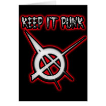 KEEP IT PUNK ROCK cards by punkrocktshirts KEEP IT PUNK ROCK cards