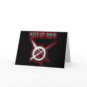KEEP IT PUNK ROCK GREETING CARD KEEP IT PUNK ROCK GREETING CARD