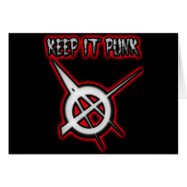 KEEP IT PUNK ROCK cards