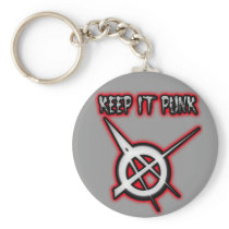 KEEP IT PUNK ROCK keychains