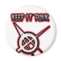 KEEP IT PUNK ROCK magnets