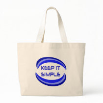 Keep It Simple Canvas Bag