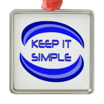 keep it simple ornaments