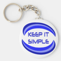 Keep It Simple Keychain