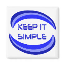 Keep It Simple magnets