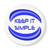 Keep It Simple magnets