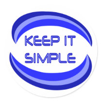 Keep It Simple Stickers