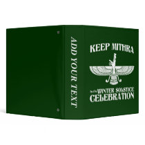 Keep Mithra in the Winter Solstice Celebration binders