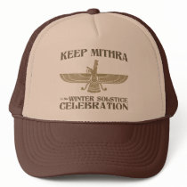 Keep Mithra in the Winter Solstice Celebration hats