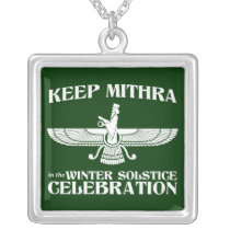 Keep Mithra in the Winter Solstice Celebration necklaces