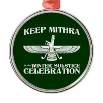 Keep Mithra in the Winter Solstice Celebration ornaments