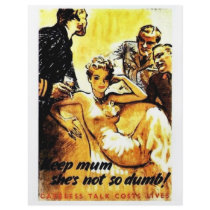 Keep Mum, She's Not So Dumb! flyers