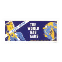Keep Mum - The World Has Ears WPA posters