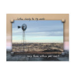 Keep My Words in Your Heart Postcards