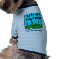 Keep Off the Grass pet clothing