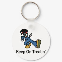 Keep on Treatin' keychains