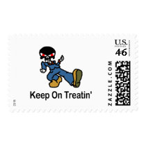 Keep on Treatin' postage