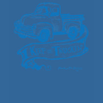 Keep on truckin'-blueT t-shirts