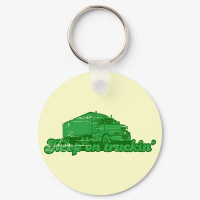 Keep on truckin' Key Chain Keychain by ruderetro