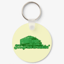 Keep on truckin' Key Chain keychains by ruderetro Keep on truckin' Key Chain keychains