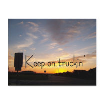 Keep on Truckin' postcards