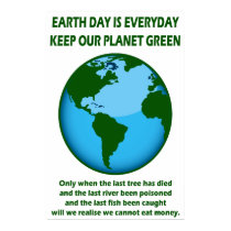 KEEP OUR PLANET GREEN posters