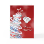 Keep our troops safe Christmas (red) Greeting Cards