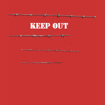 KEEP OUT t-shirts