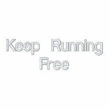 Keep Running Free Woman's Zip Hoodie