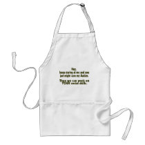 Keep Staring Then We Can Work On Your Social Skill Aprons