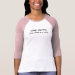 Ladies 3/4 Sleeve Raglan (Fitted)