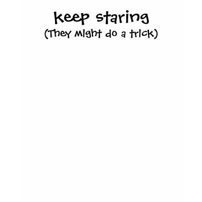 keep staring... t shirts by JBertrand
