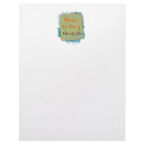 Keep taking chances stay open young at heart letterhead template